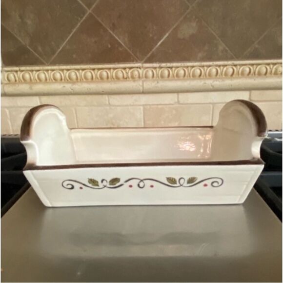 Vintage Metllox Poppytrail Provincial Rose 10in Bread Tray - Picture 4 of 8